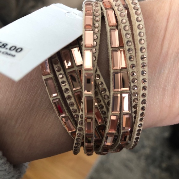 Dune and willow genuine leather wrap bracelet - Picture 7 of 7